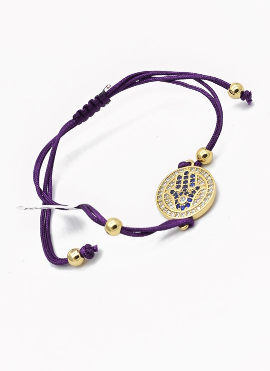 PULSERA / BRAZALETE EN RODIO CON MICROCIRCONES