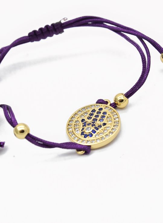 PULSERA / BRAZALETE EN RODIO CON MICROCIRCONES