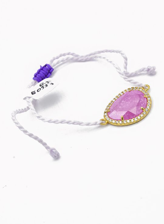 PULSERA / BRAZALETE EN RODIO CON MICROCIRCONES