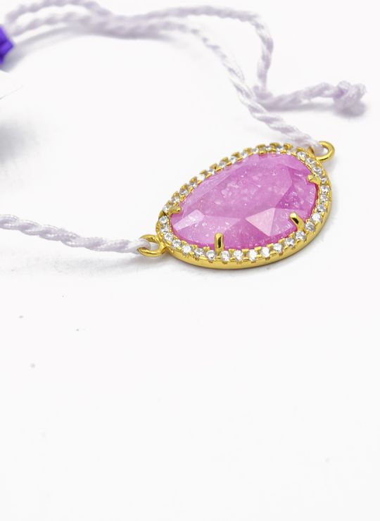 PULSERA / BRAZALETE EN RODIO CON MICROCIRCONES
