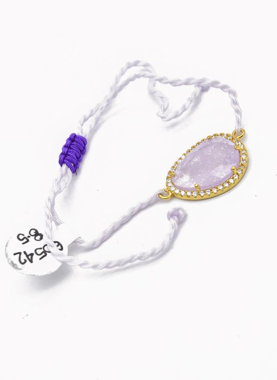 PULSERA / BRAZALETE EN RODIO CON MICROCIRCONES