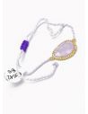 PULSERA / BRAZALETE EN RODIO CON MICROCIRCONES