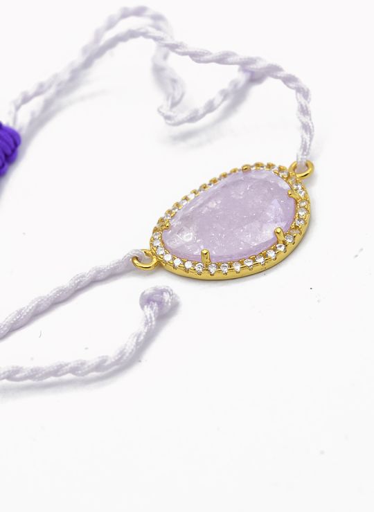 PULSERA / BRAZALETE EN RODIO CON MICROCIRCONES