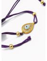 PULSERA / BRAZALETE EN RODIO CON MICROCIRCONES