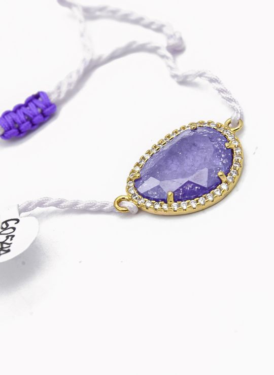 PULSERA / BRAZALETE EN RODIO CON MICROCIRCONES