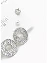 SET DE ARETES X 3 PARES RODIO XUPING /GARANTIZADO