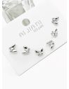 SET DE ARETES X 3 PARES RODIO XUPING /GARANTIZADO