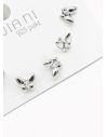 SET DE ARETES X 3 PARES RODIO XUPING /GARANTIZADO