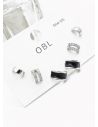 SET DE ARETES X 3 PARES RODIO XUPING /GARANTIZADO