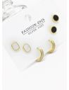 SET DE ARETES X 3 PARES RODIO XUPING /GARANTIZADO