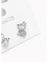 ARETES RODIO MARCA XUPING MICROCIRCONES /YSX