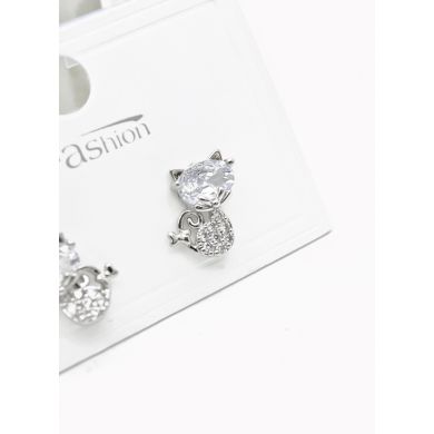 ARETES RODIO MARCA XUPING MICROCIRCONES /YSX