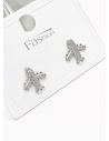 ARETES RODIO MARCA XUPING MICROCIRCONES /YSX