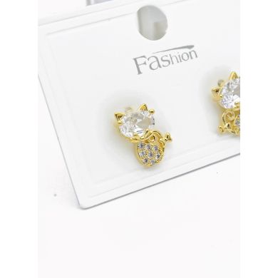ARETES RODIO MARCA XUPING MICROCIRCONES /YSX