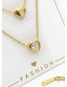 SET DE COLLAR Y DIJE EN RODIO CON MICROCIRCIONES/XUPING