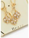 SET DE COLLAR Y DIJE EN RODIO CON MICROCIRCIONES/XUPING