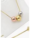 SET DE COLLAR Y DIJE EN RODIO CON MICROCIRCIONES