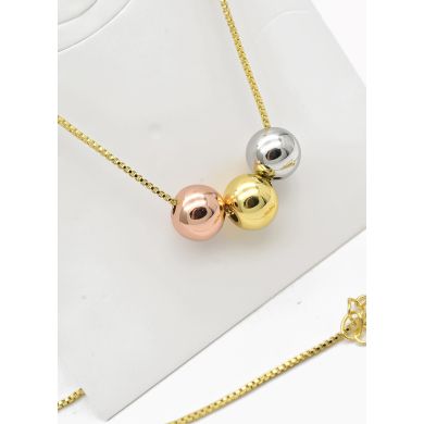 SET DE COLLAR Y DIJE EN RODIO CON MICROCIRCIONES