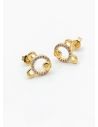 ARETES RODIO MARCA XUPING MICROCIRCONES /YSX