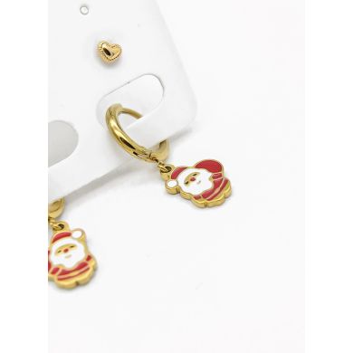 SET DE ARETES X 3 PARES RODIO XUPING /GARANTIZADO