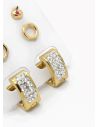 SET DE ARETES X 3 PARES RODIO XUPING /GARANTIZADO