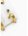 SET DE ARETES X 3 PARES RODIO XUPING /GARANTIZADO