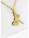 SET DE COLLAR, DIJE Y ARETES EN ACERO INOXIDABLE 316L