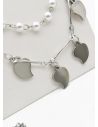 SET DE COLLAR, DIJE EN ACERO INOXIDABLE 316L