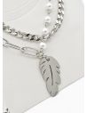 SET DE COLLAR, DIJE EN ACERO INOXIDABLE 316L
