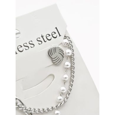 SET DE COLLAR, DIJE EN ACERO INOXIDABLE 316L