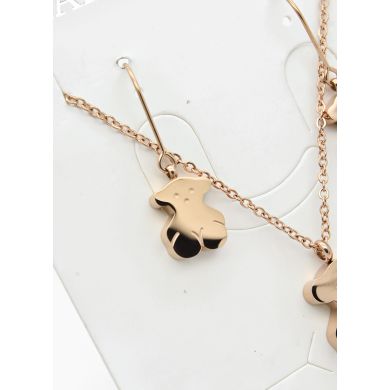SET DE COLLAR, DIJE EN ACERO INOXIDABLE 316L