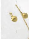 SET DE COLLAR, DIJE EN ACERO INOXIDABLE 316L