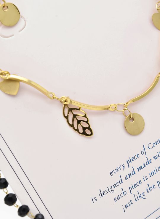 SET DE COLLAR, DIJE EN ACERO INOXIDABLE 316L