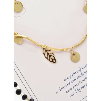 SET DE COLLAR, DIJE EN ACERO INOXIDABLE 316L