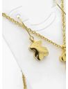 SET DE COLLAR, DIJE EN ACERO INOXIDABLE 316L