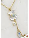 SET DE COLLAR, DIJE EN ACERO INOXIDABLE 316L
