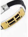 PULSERA NEOPRENO CON ACERO INOXIDABLE Y PLACA CON DISEÑO