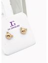 ARETES RODIO MARCA XUPING MICROCIRCONES /YSX
