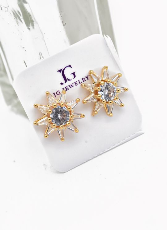 ARETES RODIO MARCA XUPING MICROCIRCONES /YSX