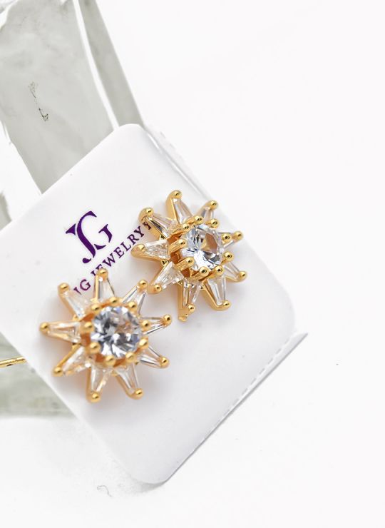 ARETES RODIO MARCA XUPING MICROCIRCONES /YSX