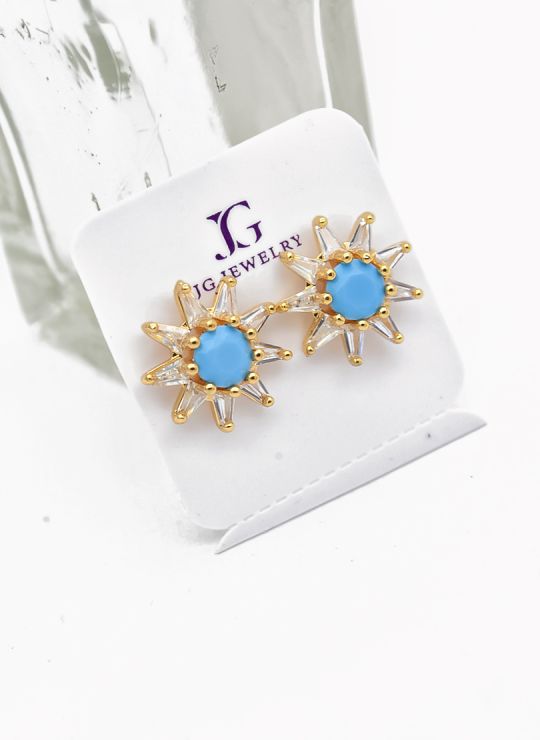 ARETES RODIO MARCA XUPING MICROCIRCONES /YSX