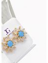 ARETES RODIO MARCA XUPING MICROCIRCONES /YSX