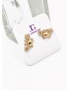 ARETES RODIO MARCA XUPING MICROCIRCONES /YSX