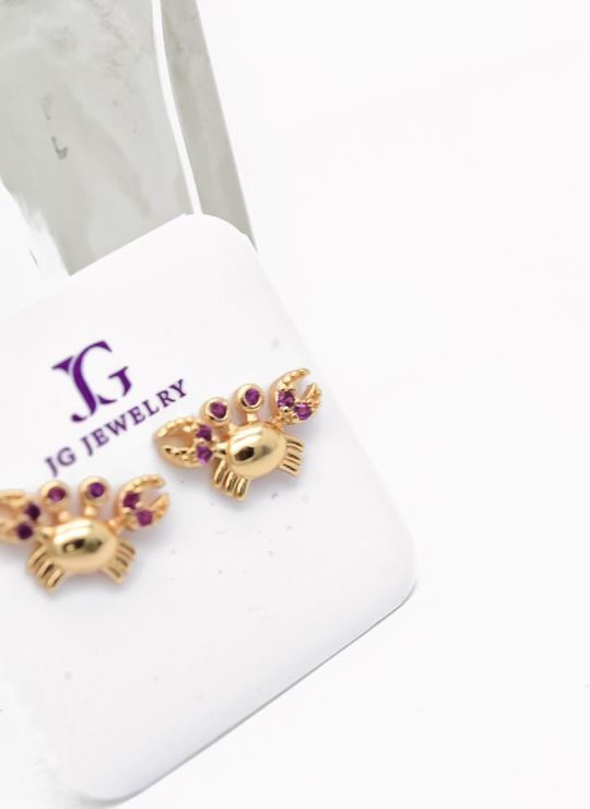 ARETES RODIO MARCA XUPING MICROCIRCONES /YSX
