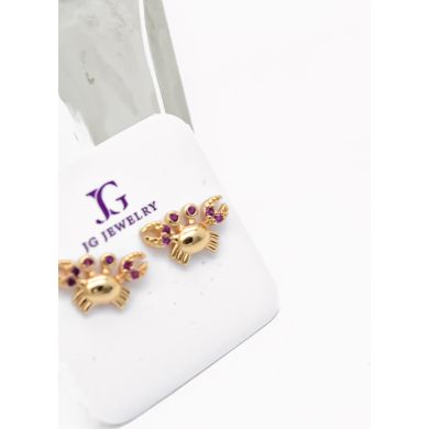 ARETES RODIO MARCA XUPING MICROCIRCONES /YSX