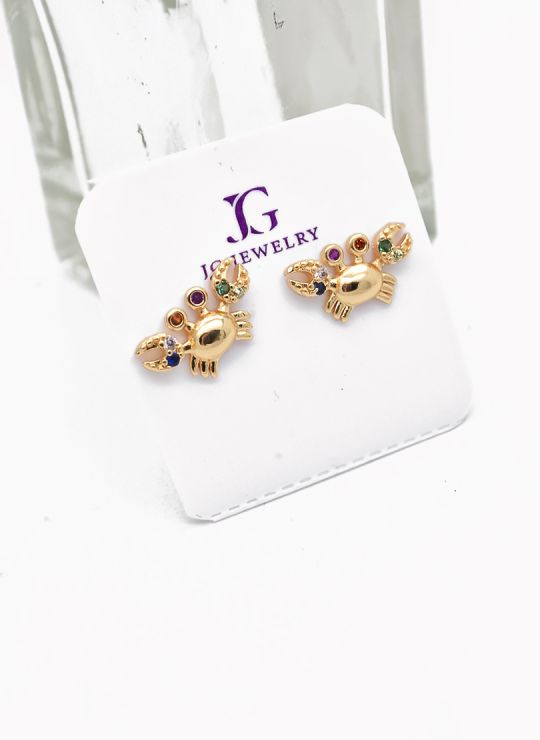 ARETES RODIO MARCA XUPING MICROCIRCONES /YSX