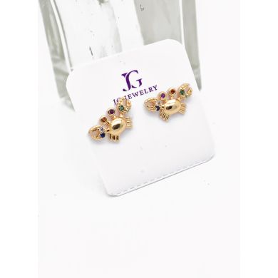 ARETES RODIO MARCA XUPING MICROCIRCONES /YSX