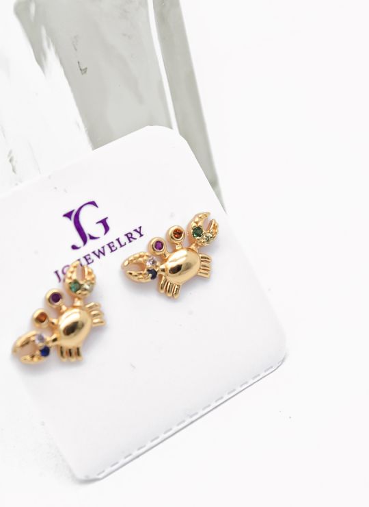 ARETES RODIO MARCA XUPING MICROCIRCONES /YSX