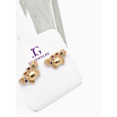 ARETES RODIO MARCA XUPING MICROCIRCONES /YSX
