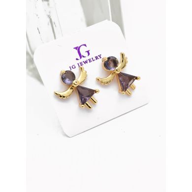 ARETES RODIO MARCA XUPING MICROCIRCONES /YSX